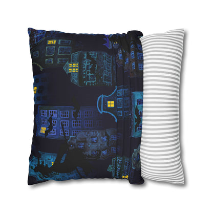 Night Rider- Halloween Pillow Cover