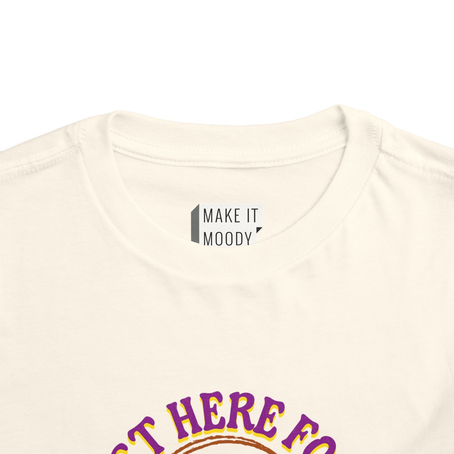 TODDLER "I'm Just Here for the King Cake" Tee for Toddlers