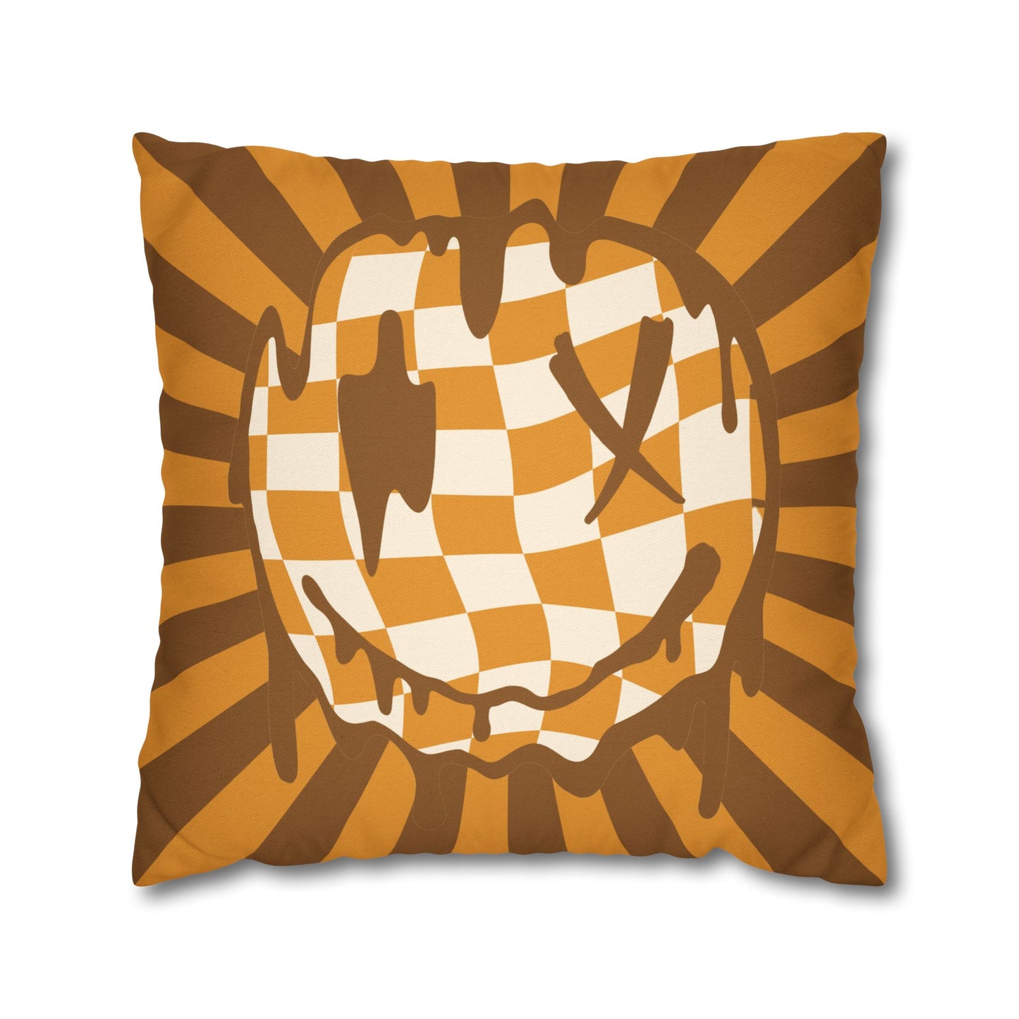 Spooky Smiley - Halloween Pillow Cover