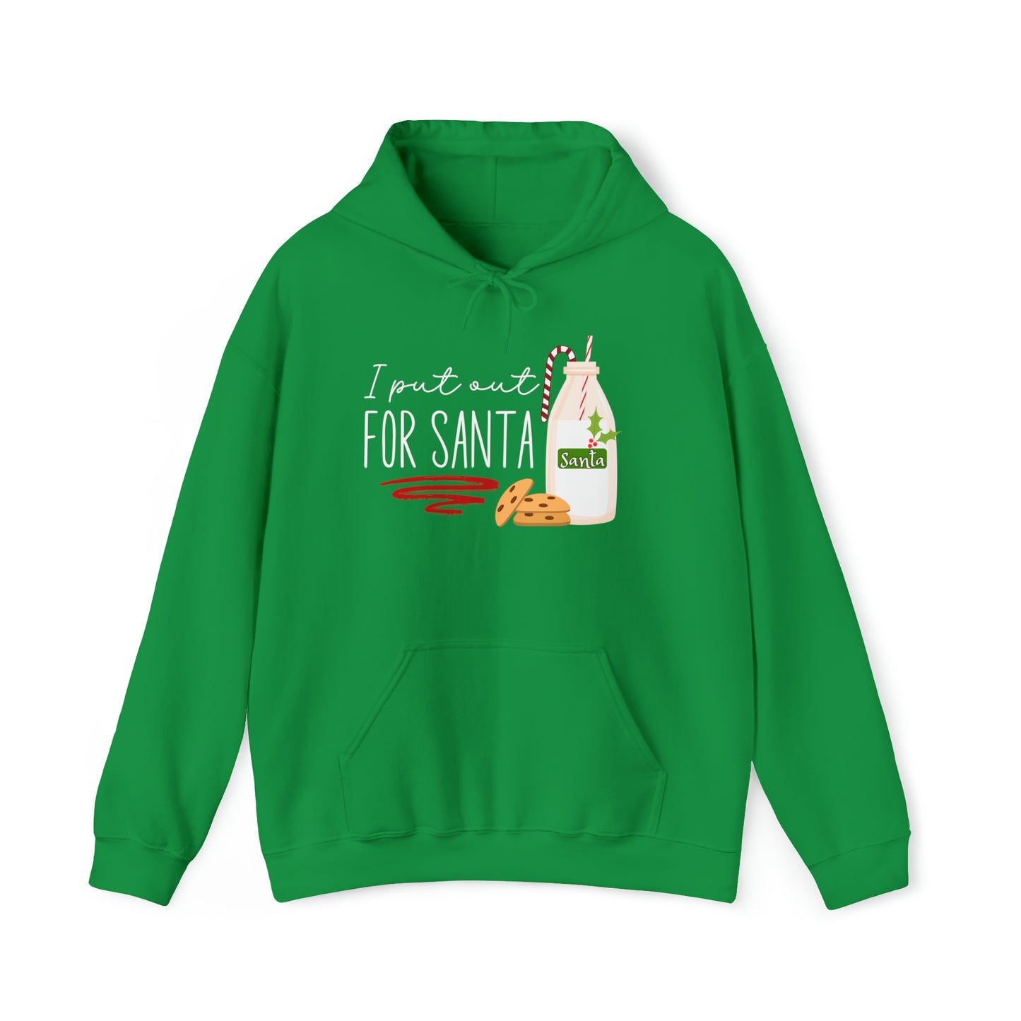 "I Put Out for Santa" Christmas Hoodie