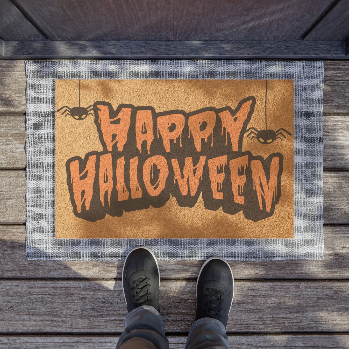 "Happy Halloween" Halloween Doormat