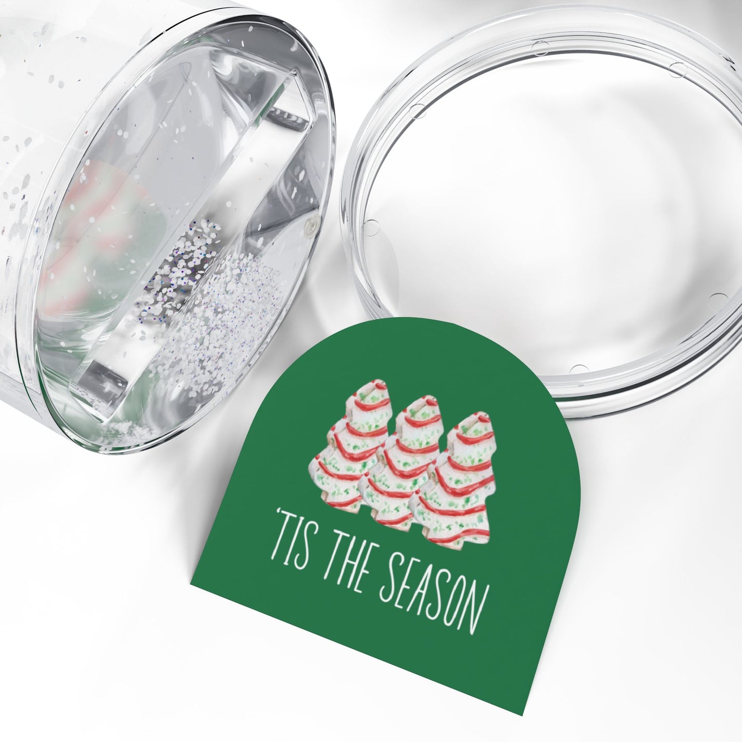 "Tis The Season" - Funny Christmas Snow Globe