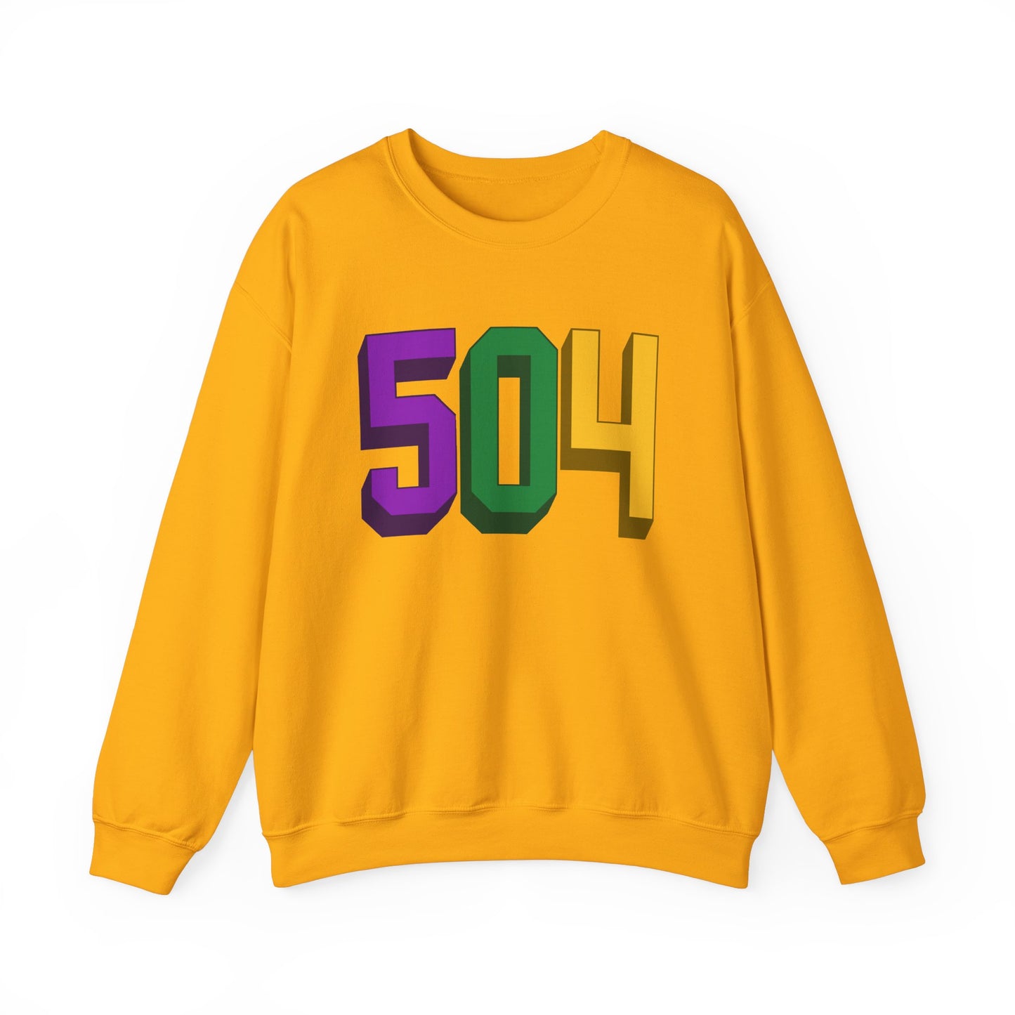 504 Mardi Gras Unisex Crewneck Sweatshirt