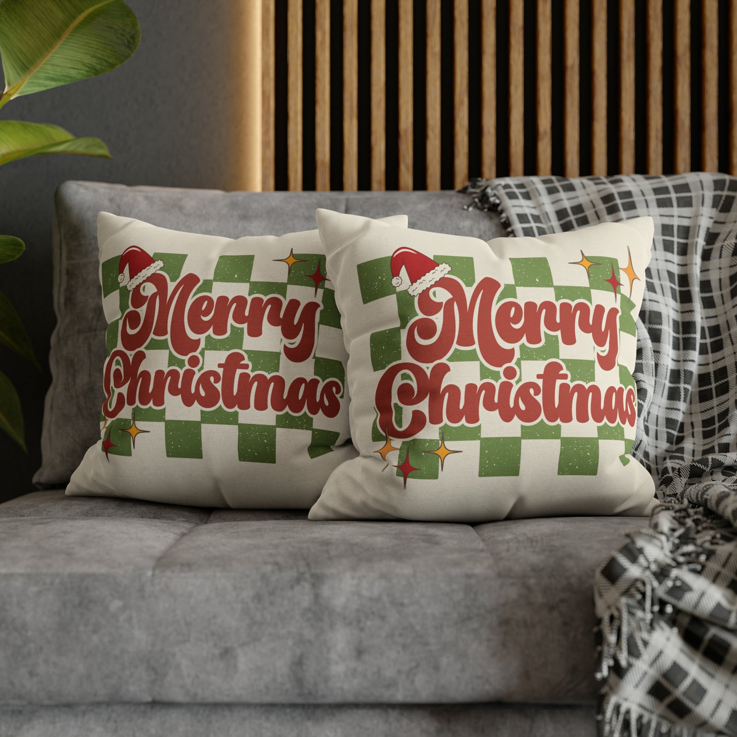 "Merry Christmas" Christmas Pillow Cover