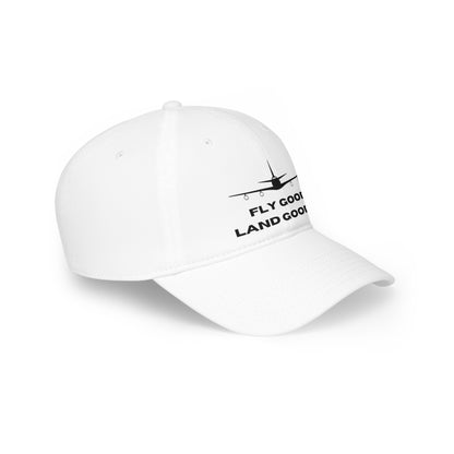 "Fly Good Land Gooder" Aviation Hat