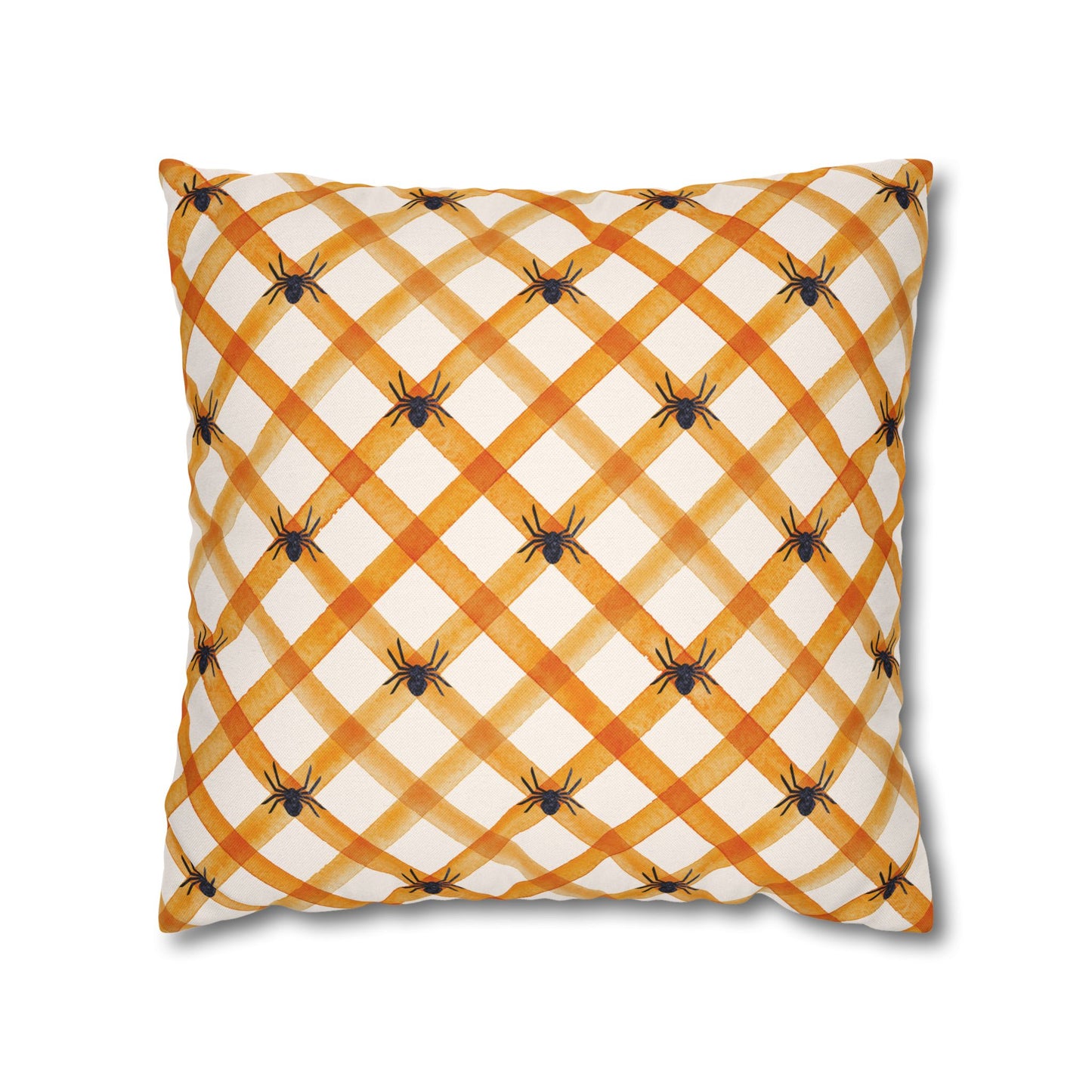 Picnic Crashing Spiders - Halloween Pillow Cover