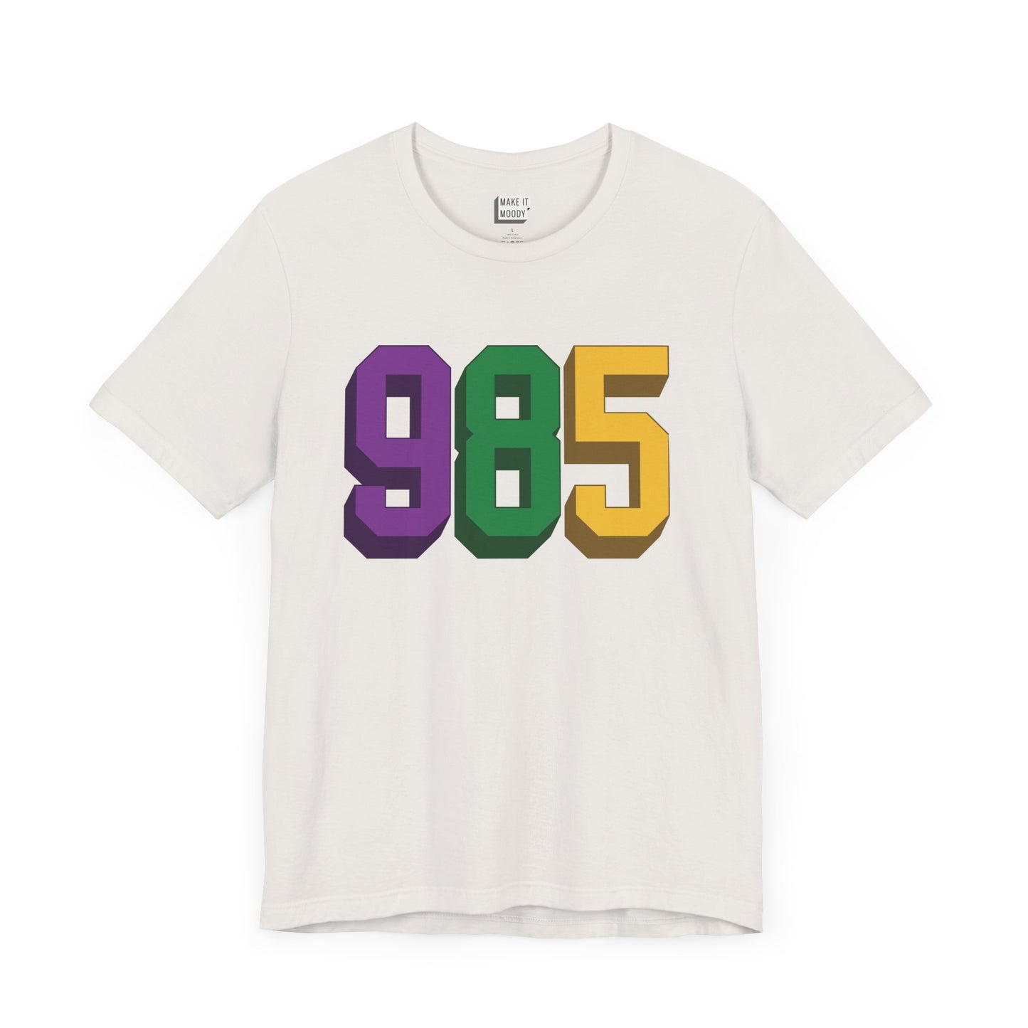 985 Area Code Mardi Gras Tee