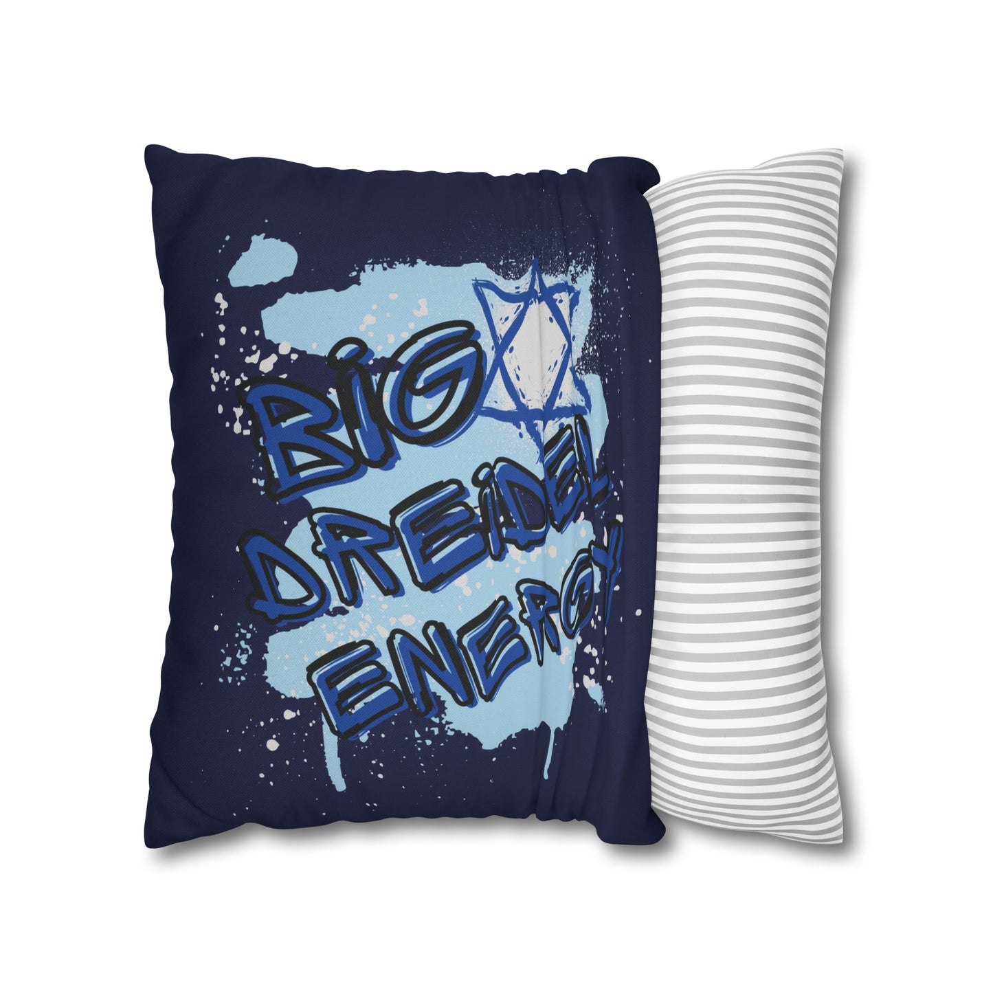 "Big Dreidel Energy" Hanukkah Pillow Cover