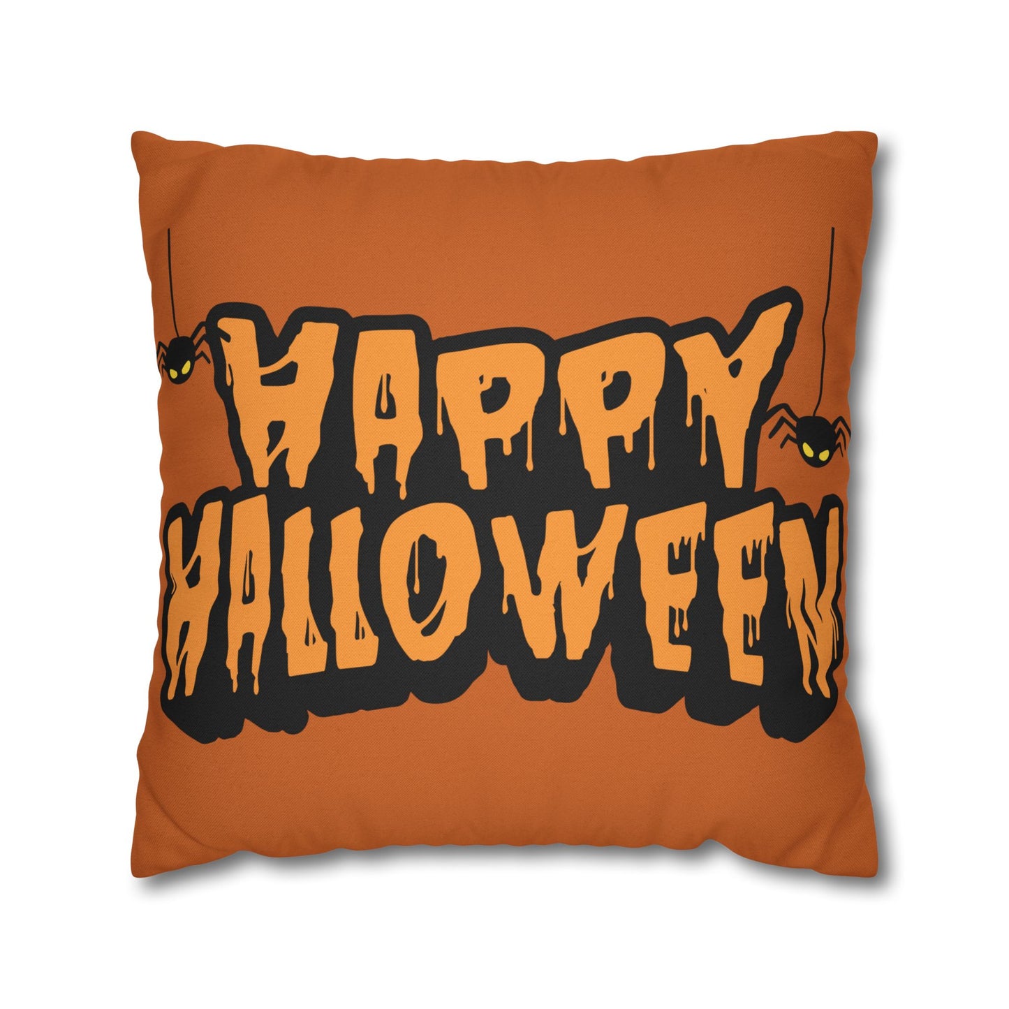 "Happy Halloween" - Halloween Pillow Cover