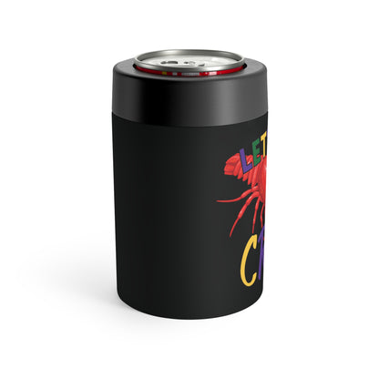 "Let's Get Cray" Mardi Gras Can Cooler