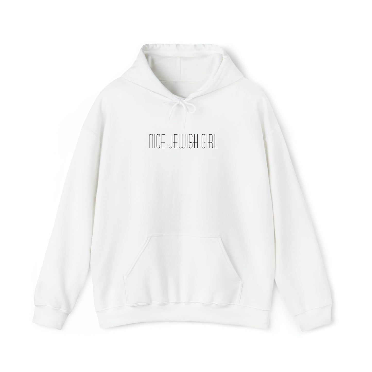 "Nice Jewish Girl" Hanukkah Hoodie