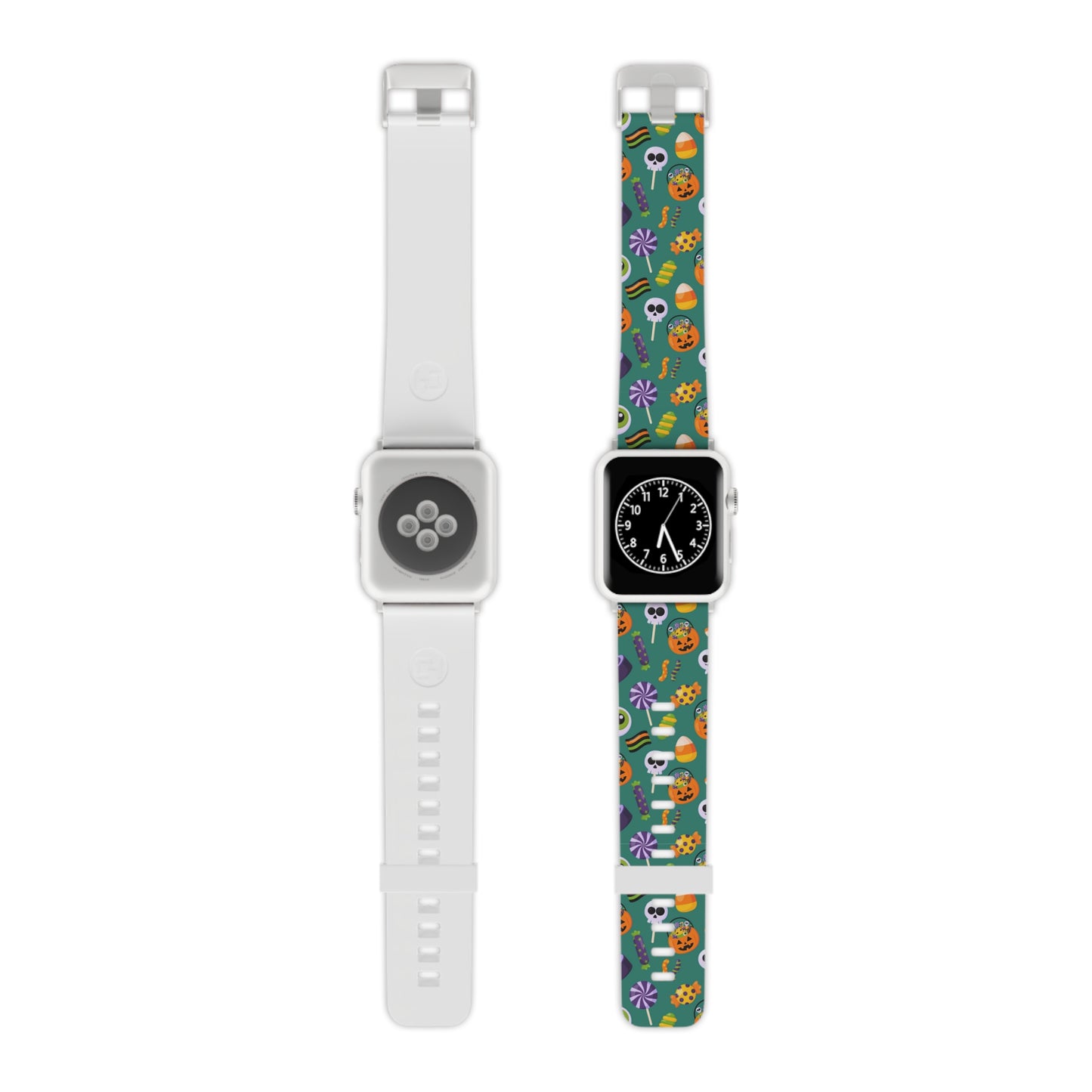 Teal Halloween Apple Watch Band