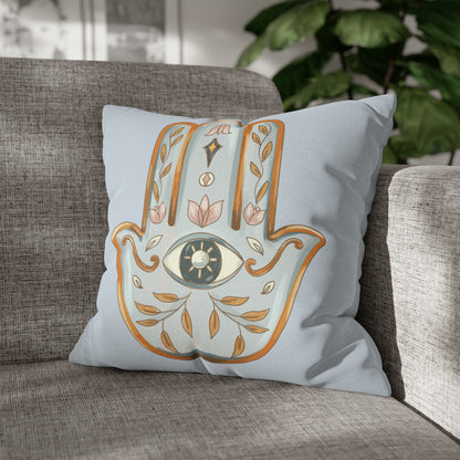 Hamsa Pillow Cover