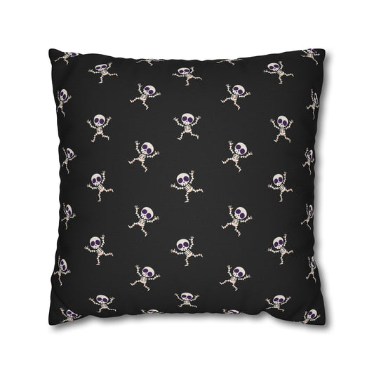 Silly Skeletons - Halloween Pillow Cover