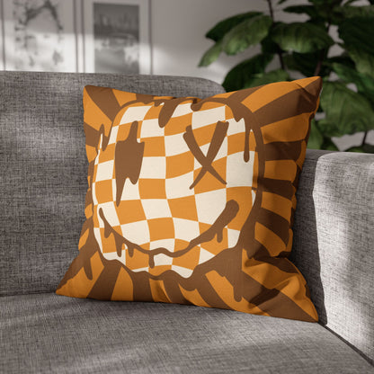 Spooky Smiley - Halloween Pillow Cover