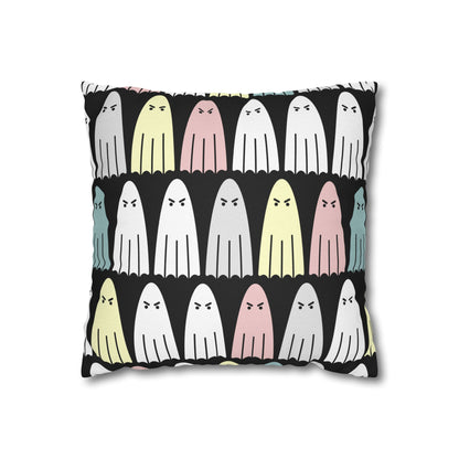 Grouchy Ghosts - Halloween Pillow Cover