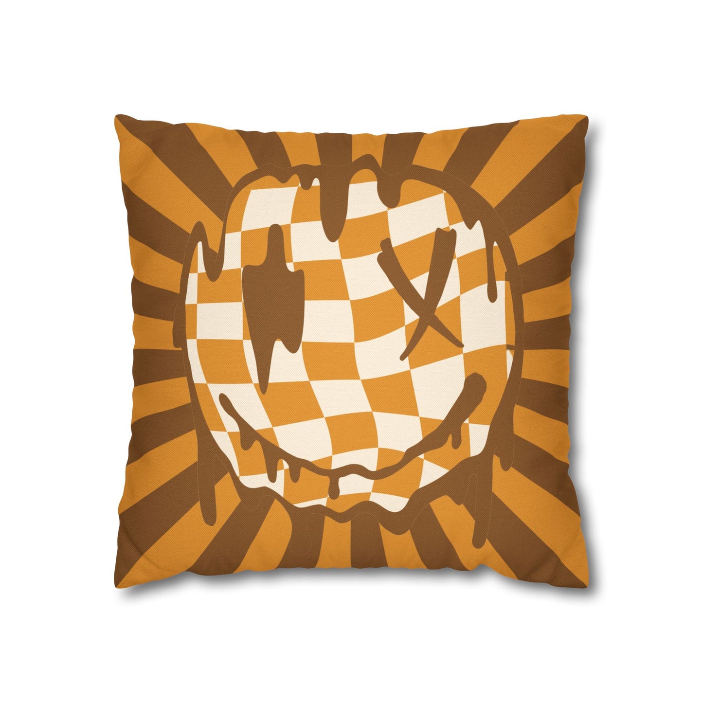 Spooky Smiley - Halloween Pillow Cover