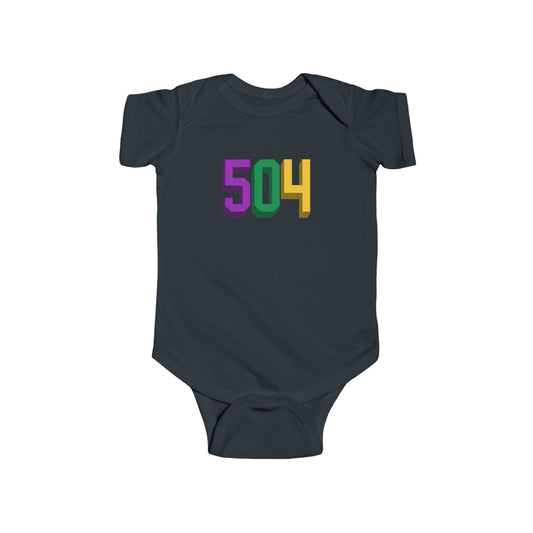 504 Mardi Gras Infant Jersey Bodysuit