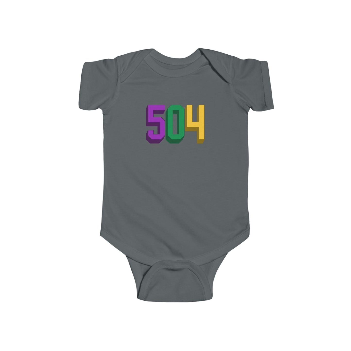 504 Mardi Gras Infant Jersey Bodysuit