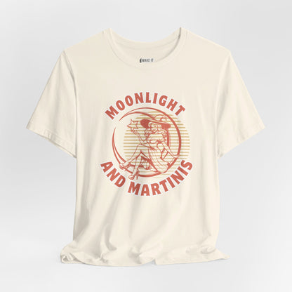 "Moonlight and Martinis" Halloween Tee