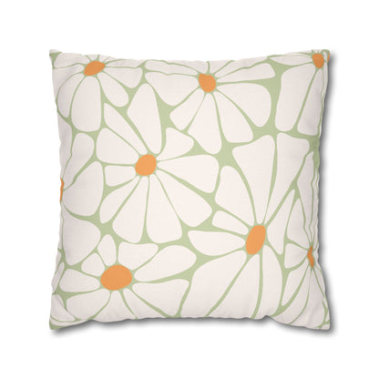 Daisy Dreams Pillow Cover - Sage