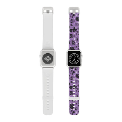 Purple Halloween Apple Watch Band