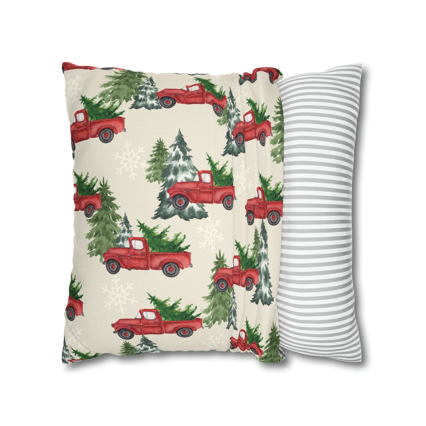 Christmas Tree Farm Christmas Pillow Cover