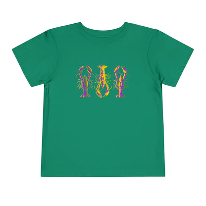 TODDLER Crawfish Mardi Gras Tee for Toddlers