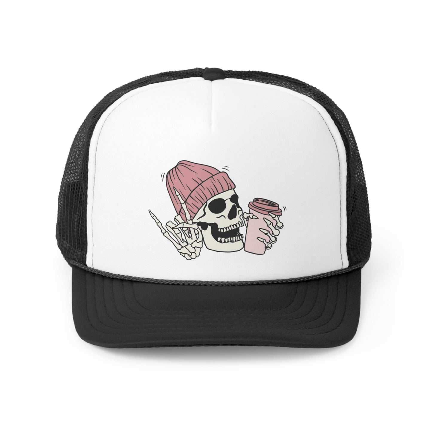 PSL Skeleton Halloween Trucker Hat