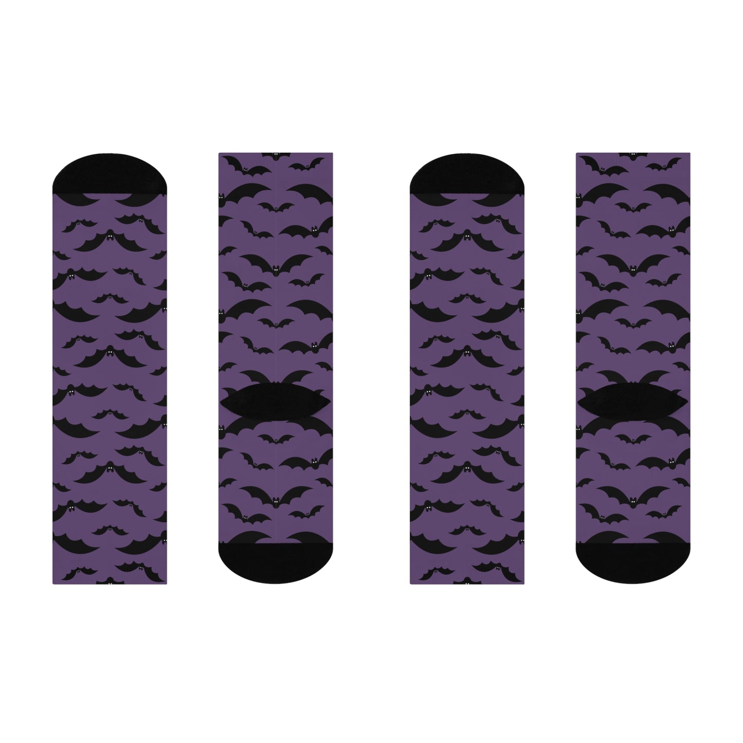 Boo-tiful Bats - Premium Unisex Crew Socks