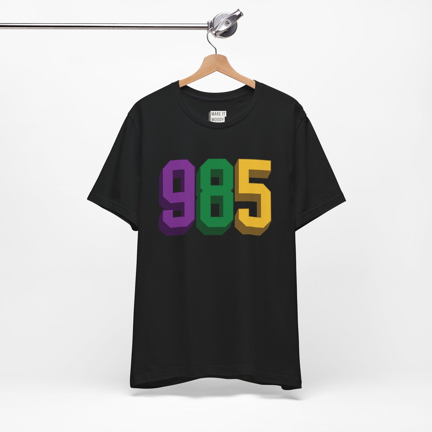 985 Area Code Mardi Gras Tee