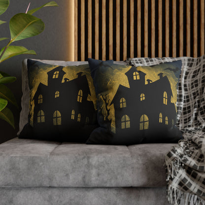 Haunted House 2 - Halloween Pillow Cover