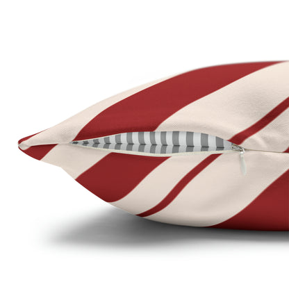 Candy Stripes Christmas Pillow Cover