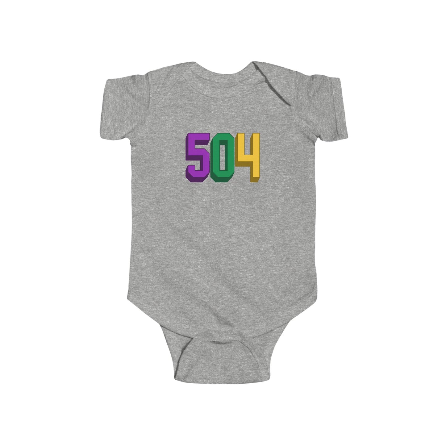 504 Mardi Gras Infant Jersey Bodysuit