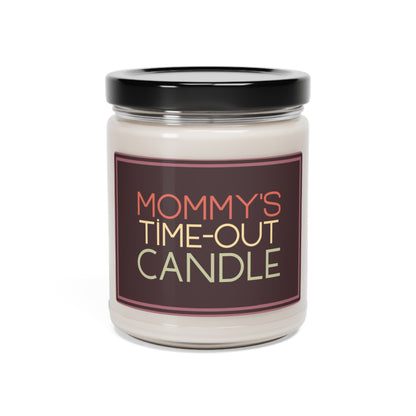 "Mommy's Time Out Candle" Scented Soy Candle, 9oz