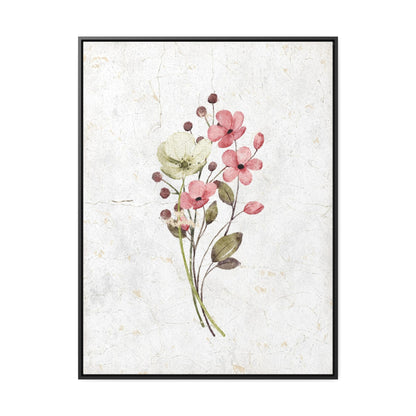 Floral Bunch Gallery Wrapped Canvas, Vertical Frame