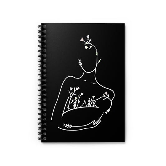Nursing Mother Spiral Lined Notebook