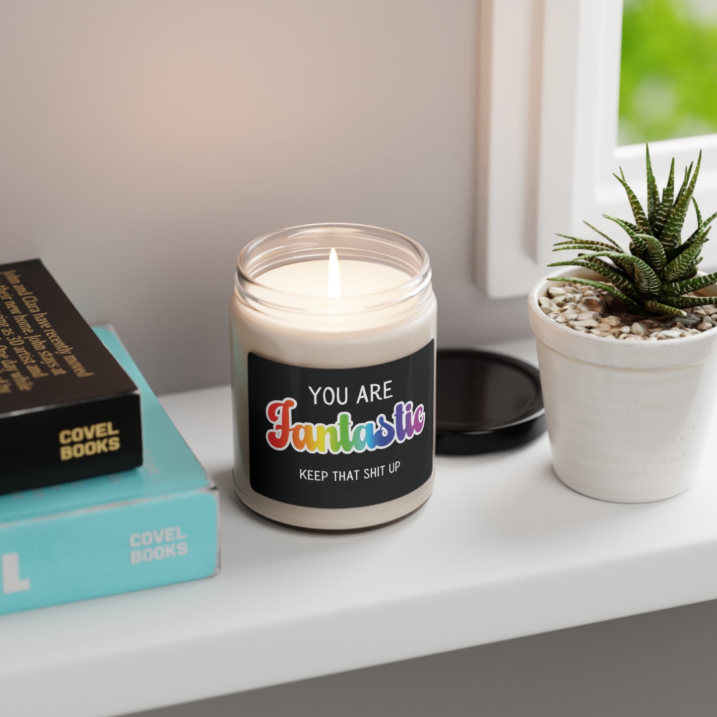 "You Are Fantastic" Scented Soy Candle, 9oz