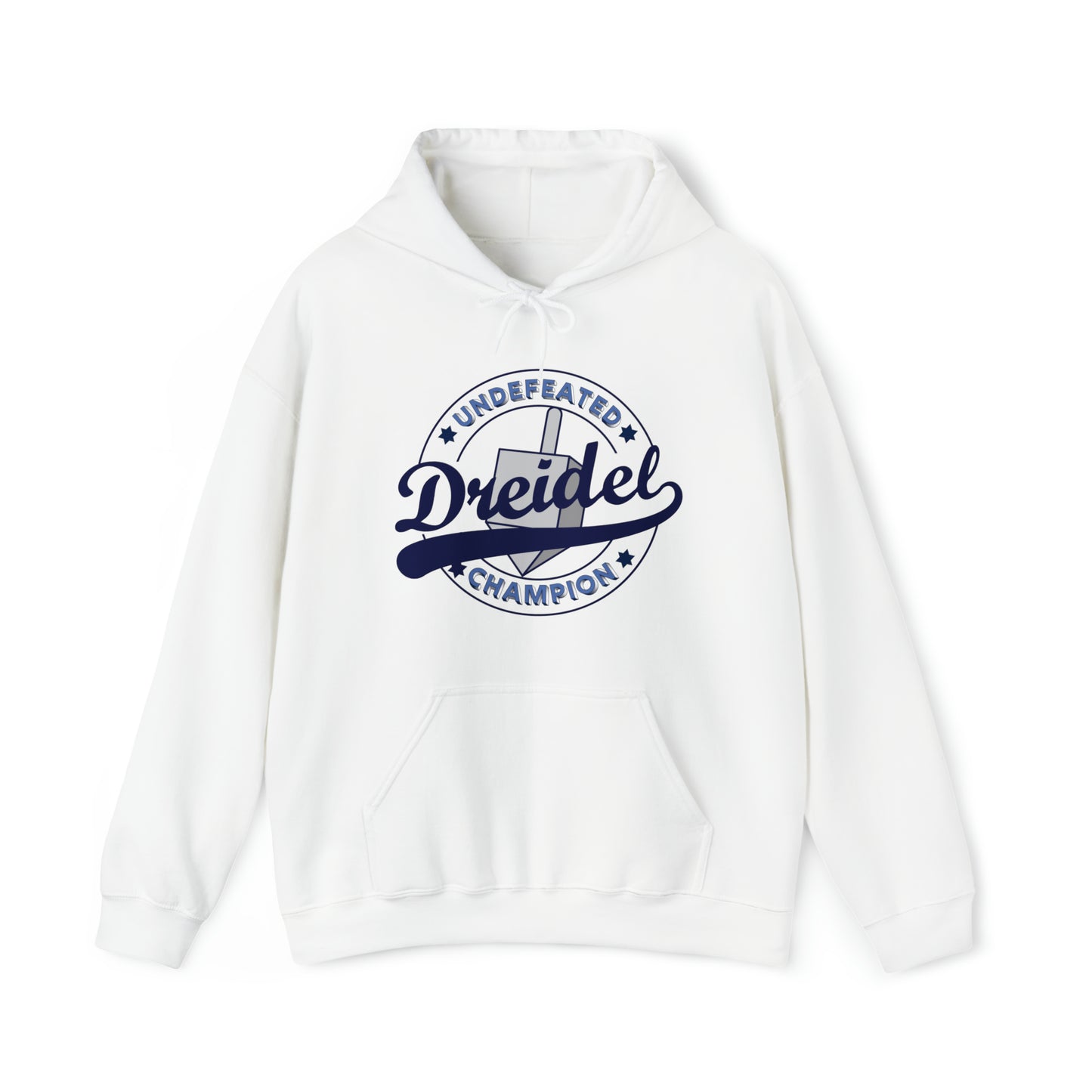 "Undefeated Dreidel Champion" Hanukkah Hoodie