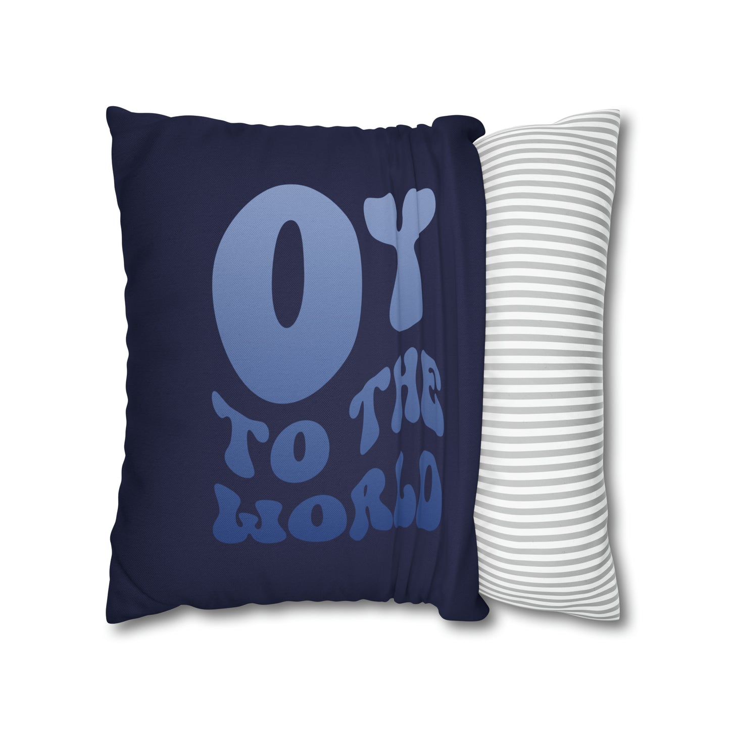 "Oy to the World" Hanukkah Pillow Cover