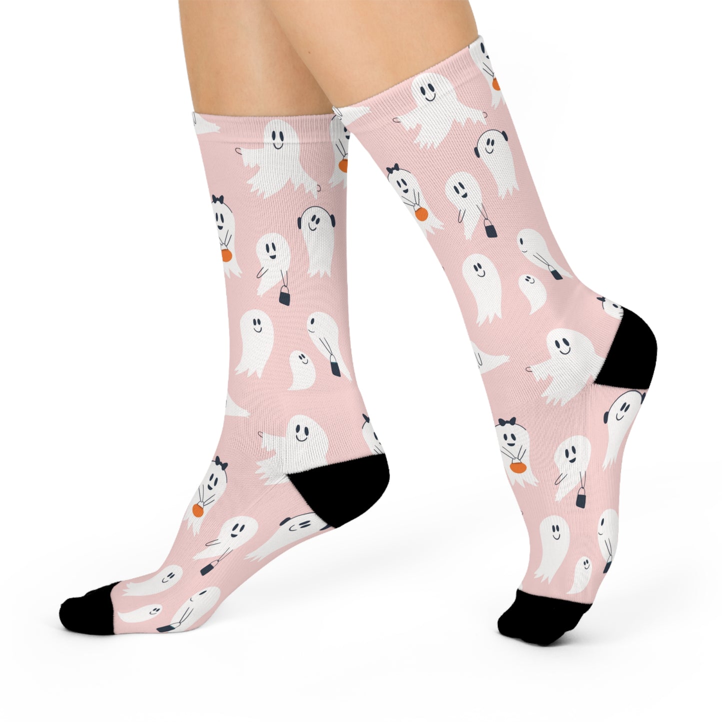 Let's Go Ghouls - Premium Unisex Crew Socks