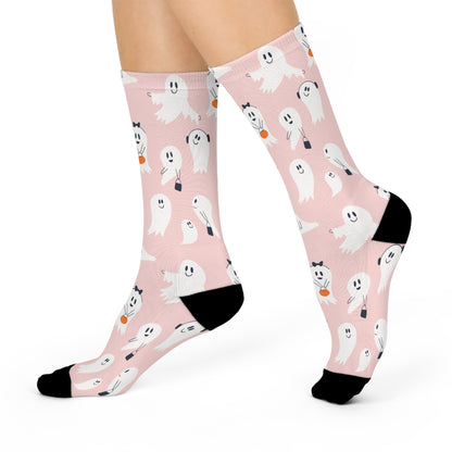 Let's Go Ghouls - Premium Unisex Crew Socks