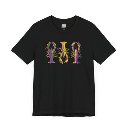 Crawfish Mardi Gras Tee