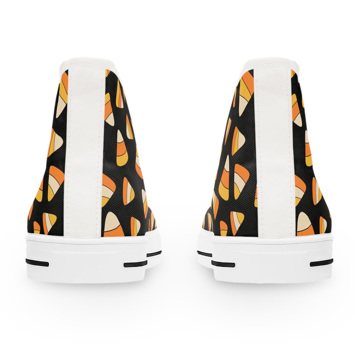 Candy Corn - Women's High Top Halloween Sneakers