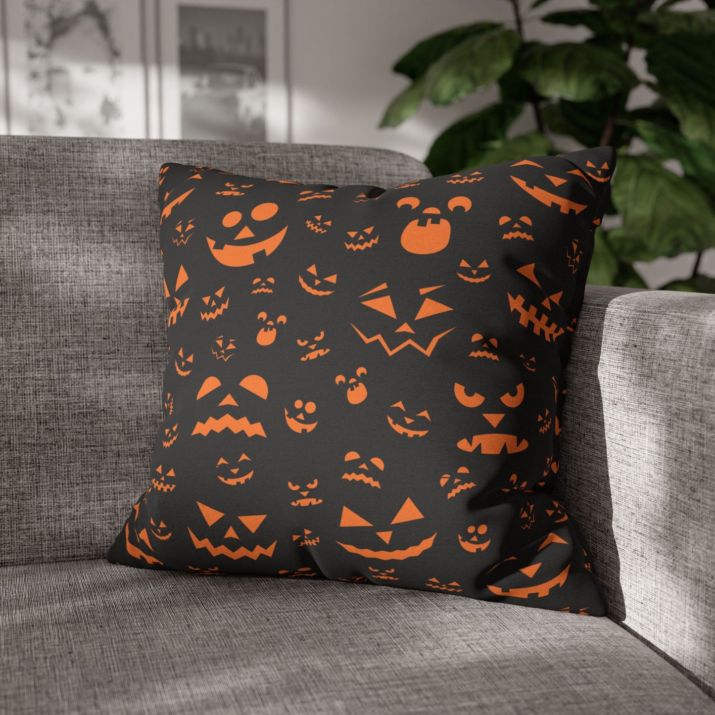 Pernicious Pumpkins - Halloween Pillow Cover