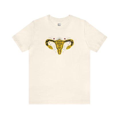 "Don't Tread on Me" Uterus Tee