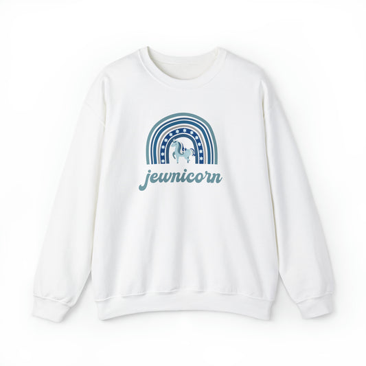 "Jewnicorn" Hanukkah Crewneck Sweatshirt