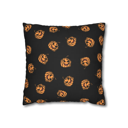 Sketchy Pumpkins - Halloween Pillow Cover