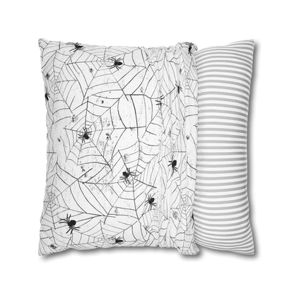 Spiders & Webs - Halloween Pillow Cover