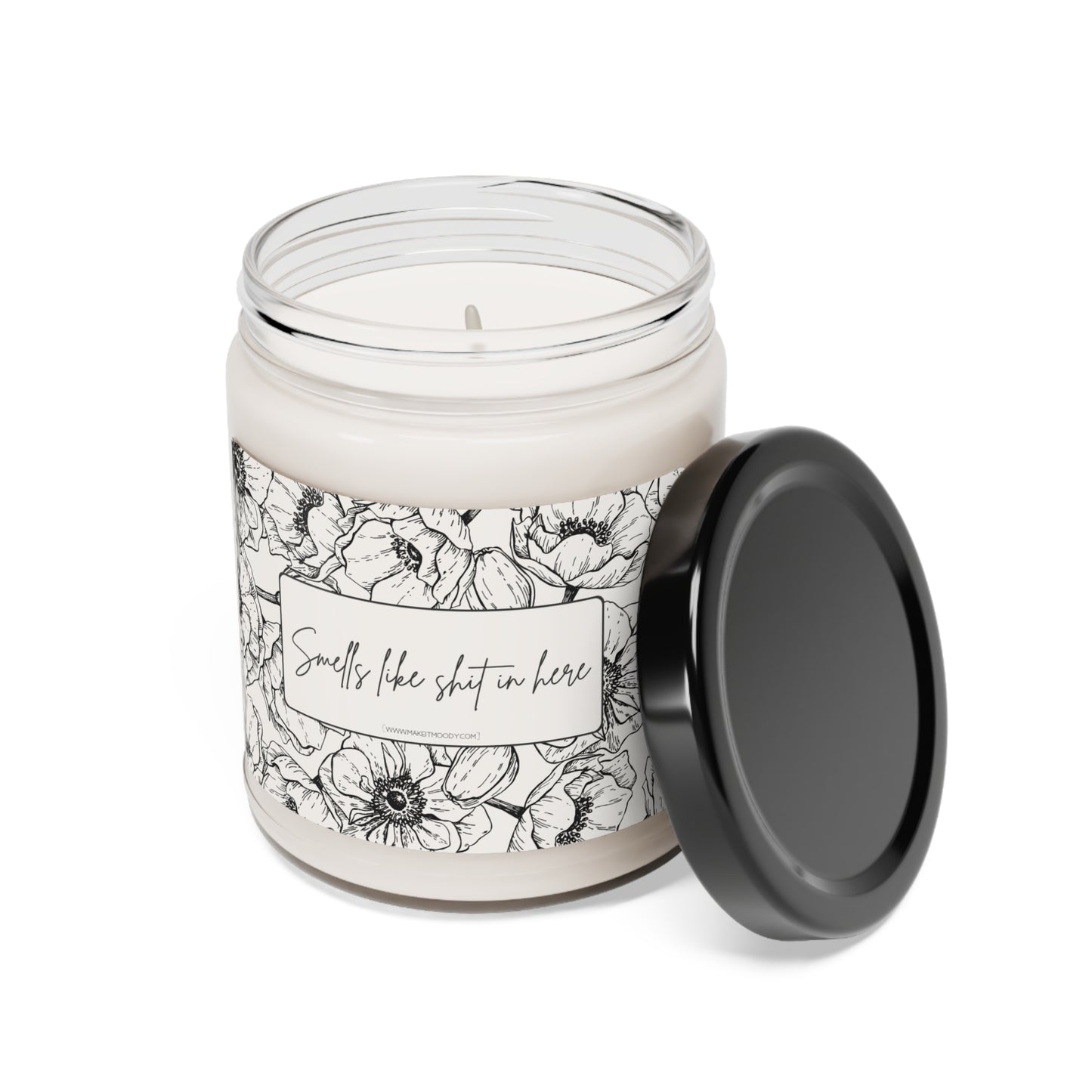 "Smells Like Shit in Here" Scented Soy Candle, 9oz